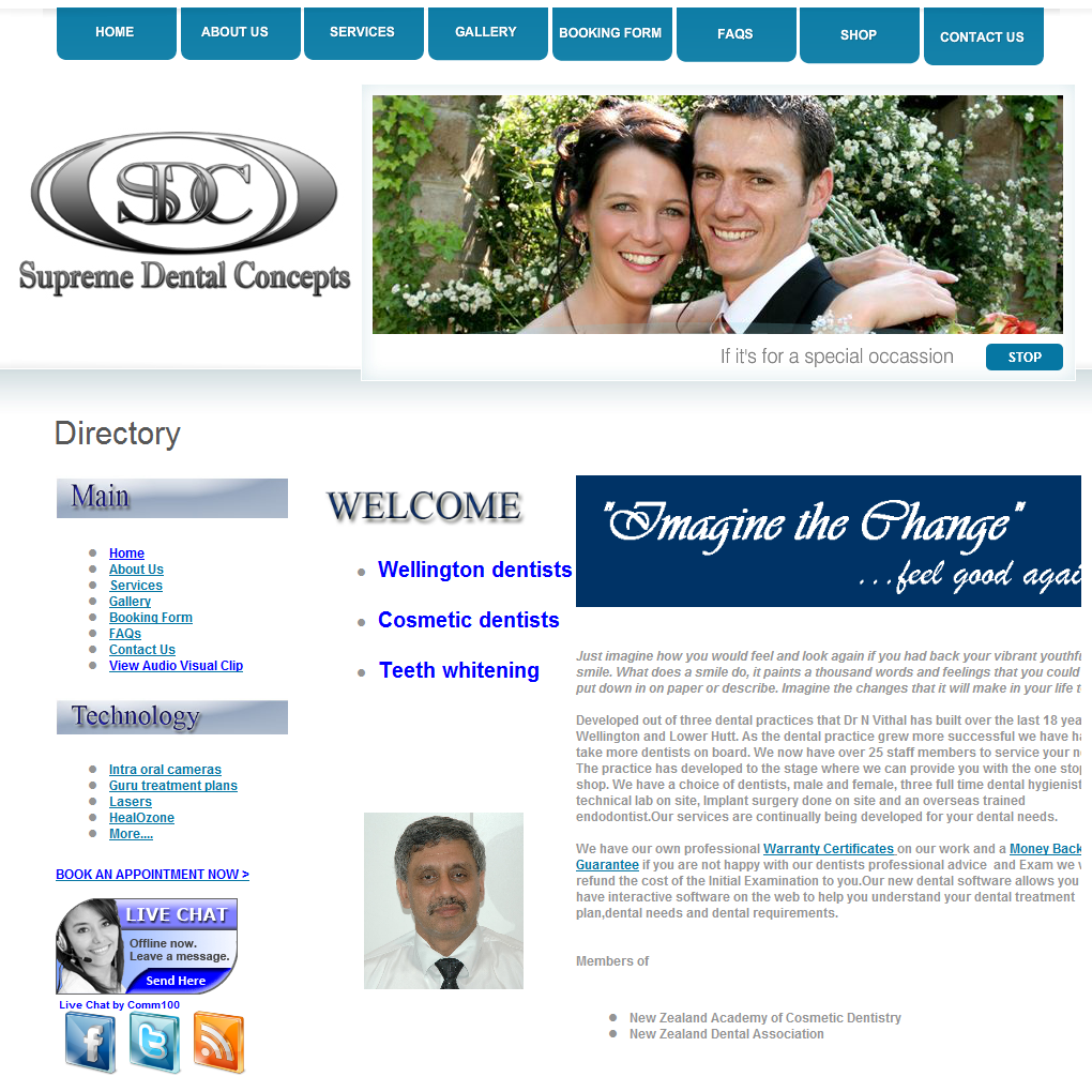 Wellington dentist | cosmetic dentists | teeth whitening | Supreme Dental Concepts